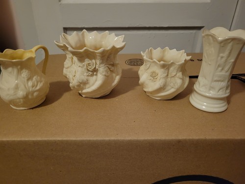 Belleek irish porcelain - belleek, lot