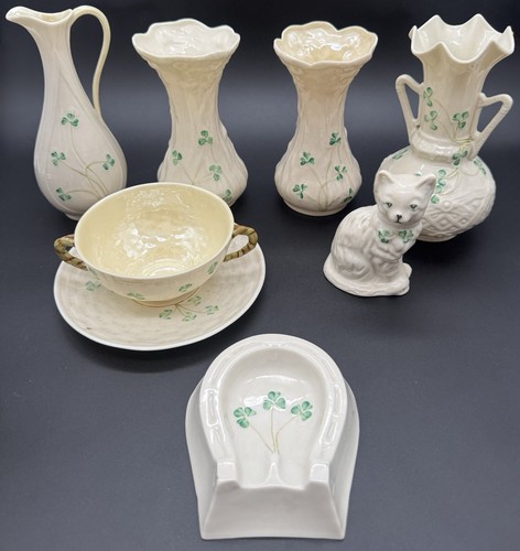 Belleek ireland shamrock - belleek,