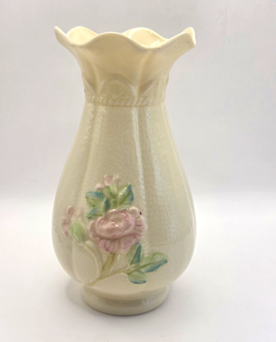 Belleek irish ceramic vase - irish,