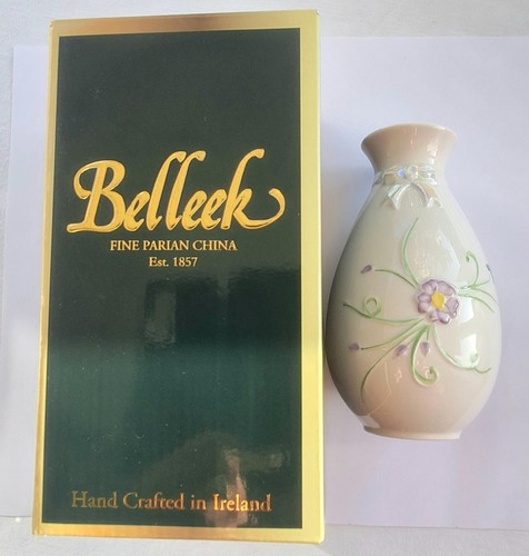 New belleek daisy spill - new, vase"