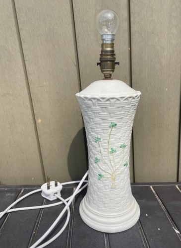 Belleek porcelain lamp - lamp, lucky