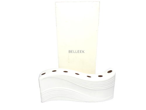 Belleek pottery porcelain vase - belleek,