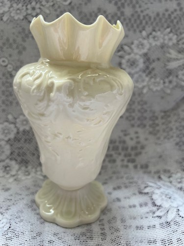 Belleek decorative vase brown - belleek,