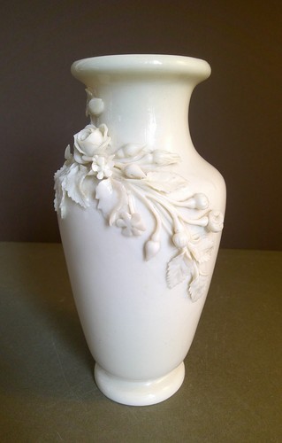 Antique belleek vase 1891 - antique,