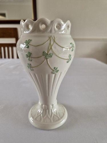 New belleek vase with - belleek,