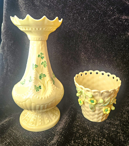 Vintage belleek porcelain - 2,