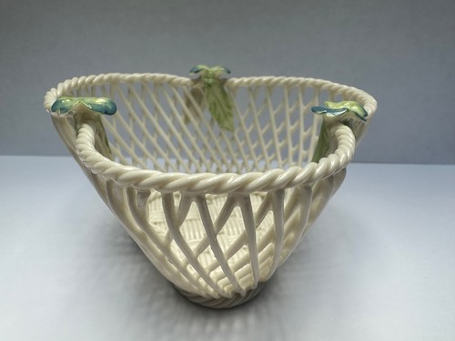 Belleek rose isle shamrock - rose,