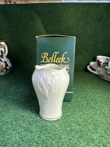 Belleek bud vase - bud, porcelain