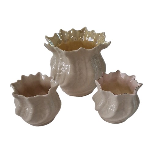 Set vintage belleek cob - set,